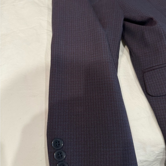 Calvin Klein burgundy blazer size 36R - Picture 5 of 7
